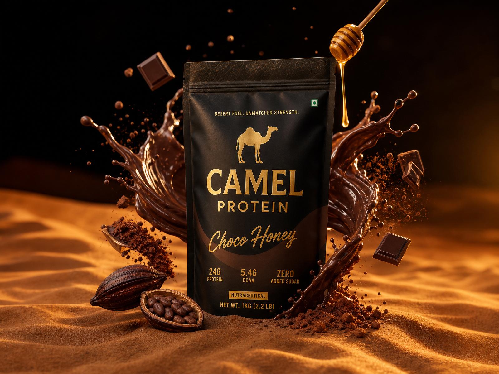 Camel Protein Choco Honey 150g Starter Pack